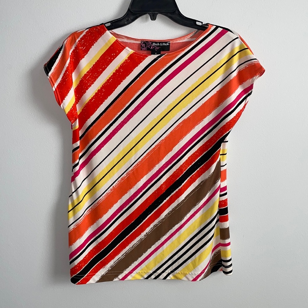 Peck & Peck Striped Top